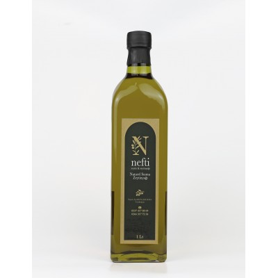 Natürel Sızma Zeytinyağı Soğuk Sıkım  Cam Şişe 1 kg